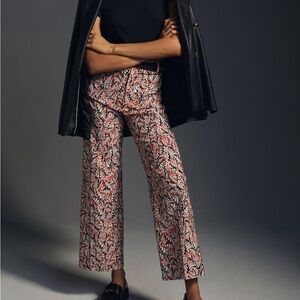Maeve Colette Cropped Wide Leg Pants NWOT 29 TALL